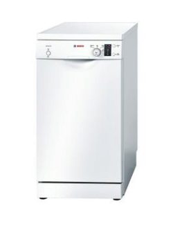 Bosch Sps40E12Gb 9-Place Slimline Dishwasher - White